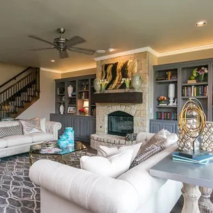 cozy interior with great subtle lighting