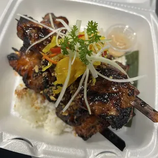 Pork BBQ sticks