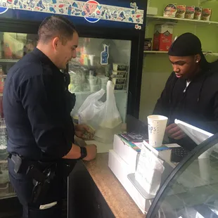 My 14year old son learning economics and every cop isn't against him building  the culture