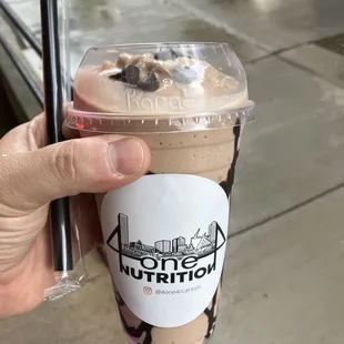 Peanut butter and chocolate