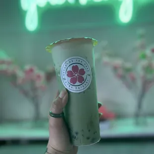 Blueberry matcha is so good