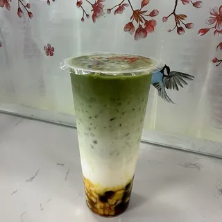 Mango Matcha Latte