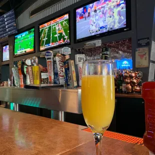 Bottomless mimosa Sunday funday brunch