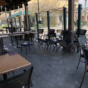 Outdoor patio
