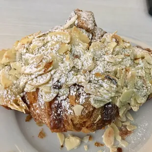 Twice Baked Almond Rum Croissant ($4.25)