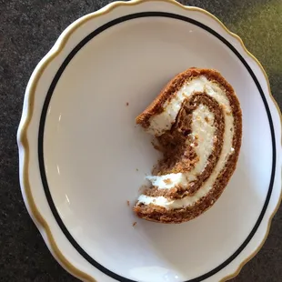 Delicious pumpkin roll
