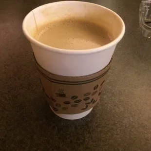 Flat white is really good! However if you are getting a regular coffee don&apos;t forget to ask for cream!