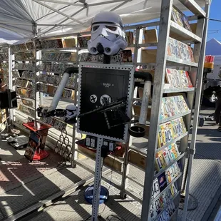 Cool stormtrooper display