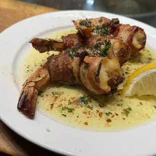 Bacon Wrapped Shrimp