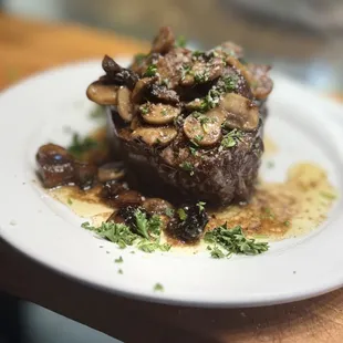 Filet with Mushrooms