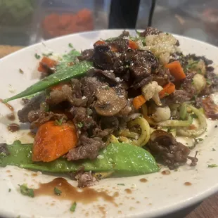 Shaved Ribeye Steak stir fry
