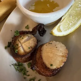 Bacon Wrapped Scallops