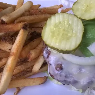 Avocado Swiss Burger