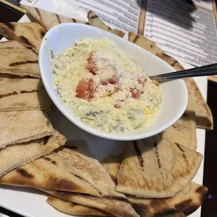 Spinach artichoke dip