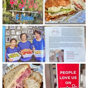 If you are in the Fernandina Beach area, we highly (*‿*) recommend 4th Street Deli and Salads. Kim and her team are so sweet!