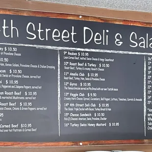Menu. Nice variety! (*‿*) Looking forward to coming back! #EatLocal