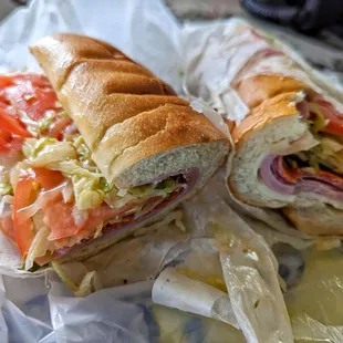 It.Hoagie. Wow huge portion