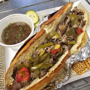 French dip sandwich