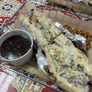 12" Footlong French Dip Sandwich with onions
