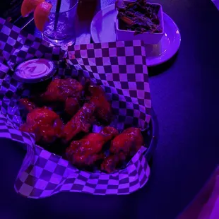 Honey bbq wings