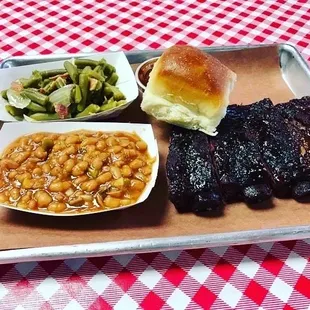 bbq ribs, ribs, food