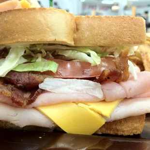Our Club Sandwich. Yum!
