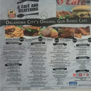 Got frustrated I could never remember what day which specials were. Here ya go.