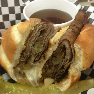 The French Dip. The bread was amazballs! vive le pain français!