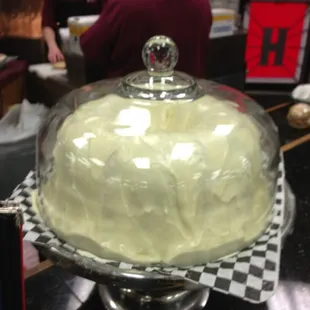 House made lemon bunt with cream cheese icing