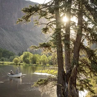 Early morning fishing on Walton Pond