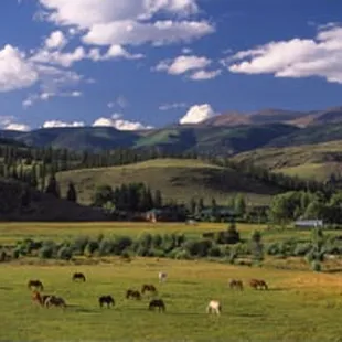 The 4UR Ranch along the Rio Grande river in Colorado