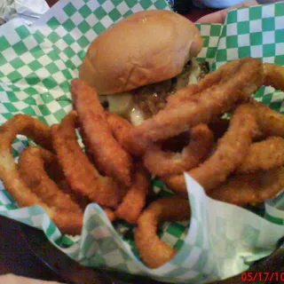 Mushroom Swiss Burger