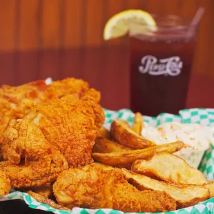 Broasted Chicken! Perfectly Golden