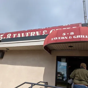 This is the outside.