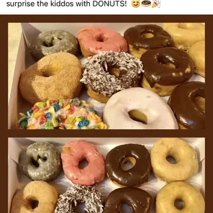 a box of doughnuts
