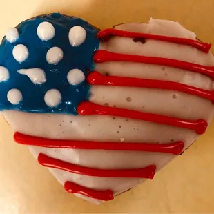 Independence Day donut