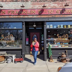 Fun store inside and out.