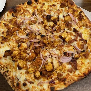 Buffalo Chicken &amp; Bacon pizza