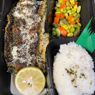 Furikake snapper