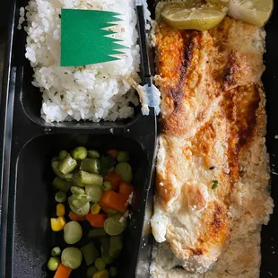 Grilled snapper
