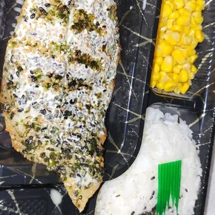 Furikake snapper.  $6
