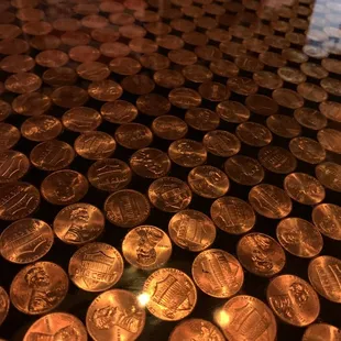 The penny bar!