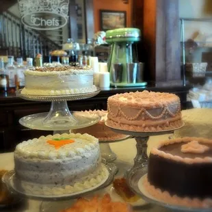 Beautiful &amp; delicious cakes from 5 Chefs Restaurant.