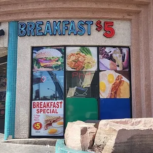 Sign outside of the casino