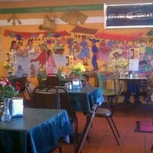burritos and wraps, interior