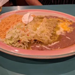 Enchiladas Verde