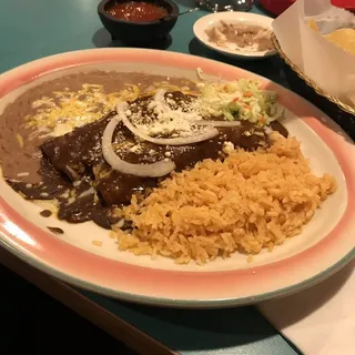 Mole Enchiladas