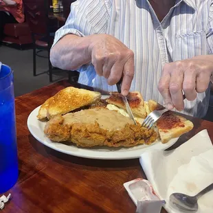 Chicken fried steak
