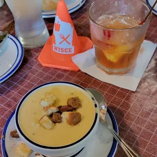Cheesey Potato Brocolli soup
