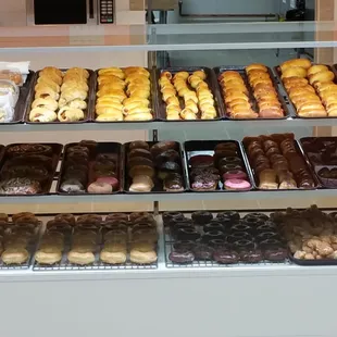 a variety of donuts